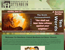 Tablet Screenshot of greencastleub.org